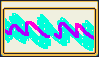 A window box style stamp with the jazz solo 90's pattern in it.